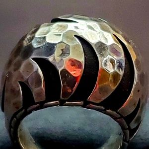 John Hardy Sterling Dome Tiger ring size 7